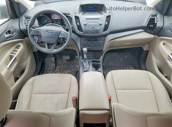 1FMCU9GD7HUA14136 2017 FORD ESCAPE Gray Vista del salpicadero