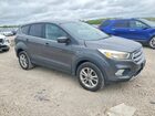 2017 Ford Escape Se Gray vin: 1FMCU9GD7HUA14136