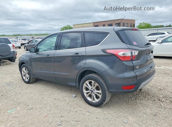 1FMCU9GD7HUA14136 2017 FORD ESCAPE Gray Trasero izquierdo