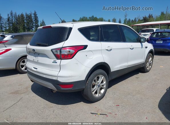 1FMCU9GD7HUB14981 2017 FORD ESCAPE Белый Задняя правая четверть