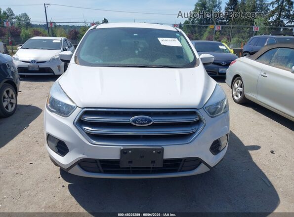 1FMCU9GD7HUB14981 2017 FORD ESCAPE Белый Вид щитка приборов