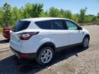 2017 Ford Escape Se White vin: 1FMCU9GD7HUB27259