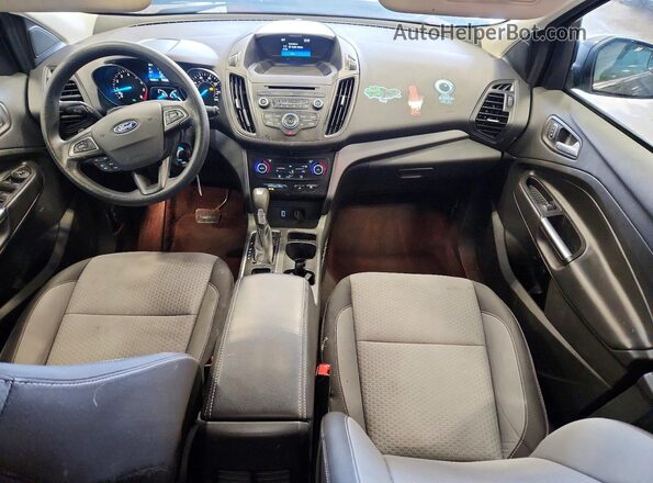 1FMCU9GD7HUE24502 2017 FORD ESCAPE Silver Вид панелі приладів