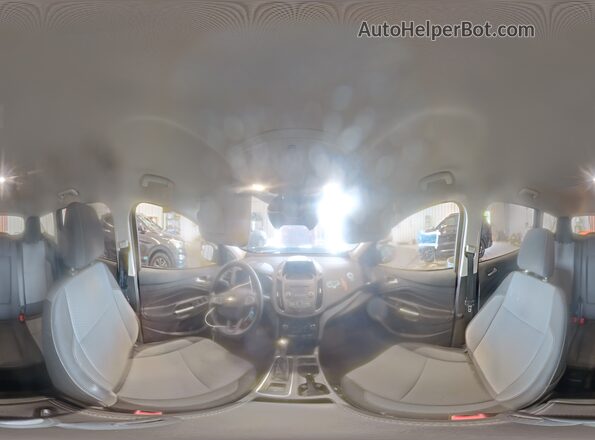1FMCU9GD7HUE24502 2017 FORD ESCAPE Silver Панорамний вид салону 360°