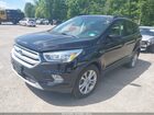 2018 Ford Escape Se Black vin: 1FMCU9GD7JUC16335