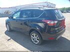 2018 Ford Escape Se Black vin: 1FMCU9GD7JUC16335