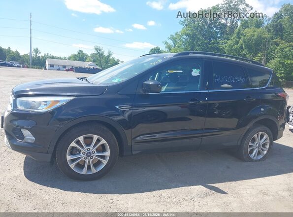 1FMCU9GD7JUC16335 2018 FORD ESCAPE Black Widok wnętrza 360 stopni