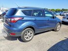 2018 Ford Escape Se Синий vin: 1FMCU9GD7JUC79127