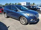 2018 Ford Escape Se Синий vin: 1FMCU9GD7JUC79127
