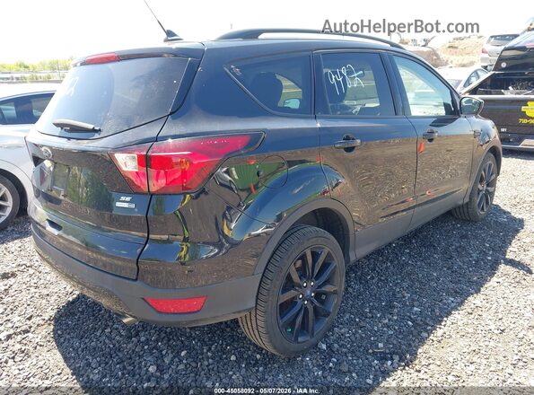 1FMCU9GD7KUA73565 2019 FORD ESCAPE Черный Задняя правая четверть