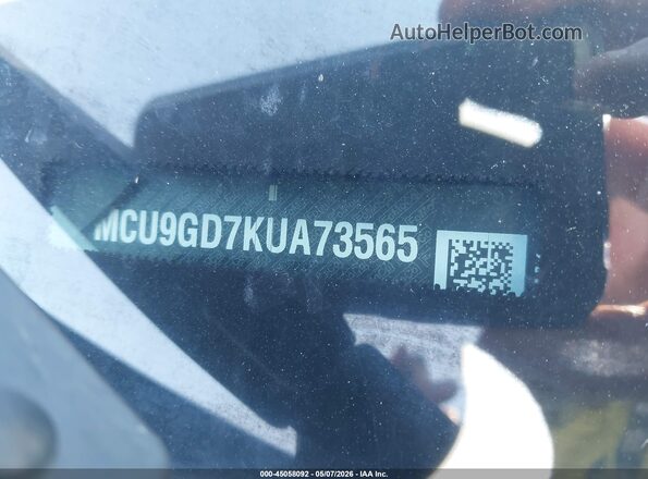 1FMCU9GD7KUA73565 2019 FORD ESCAPE Черный 