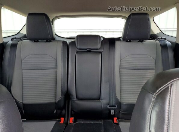 1FMCU9GD8HUA08281 2017 FORD ESCAPE Blue Rear seats view