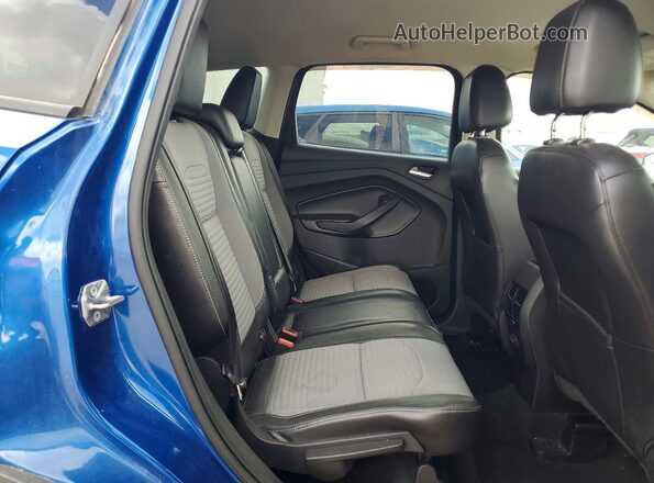 1FMCU9GD8HUA08281 2017 FORD ESCAPE Blue Rear interior view