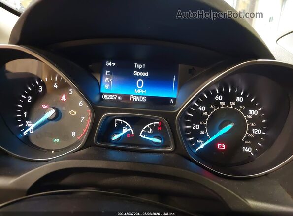 1FMCU9GD8HUB06971 2017 FORD ESCAPE Gray Widok z przodu