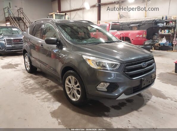 1FMCU9GD8HUB06971 2017 FORD ESCAPE Gray Przód prawy