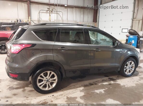 1FMCU9GD8HUB06971 2017 FORD ESCAPE Gray Widok zestawu wskaźników
