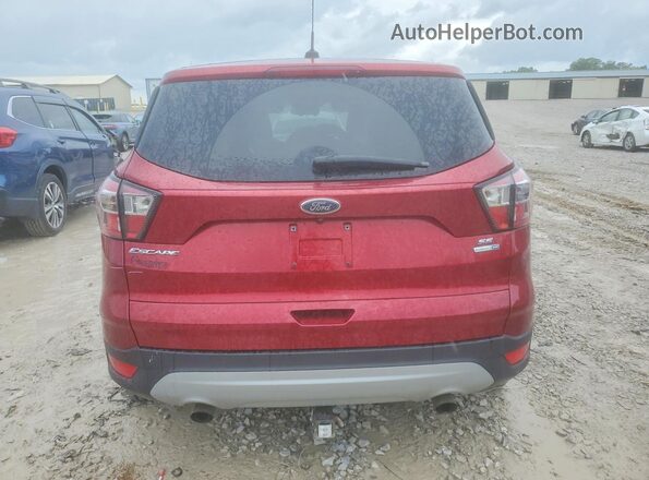 1FMCU9GD8HUC42582 2017 FORD ESCAPE Red Widok z tyłu