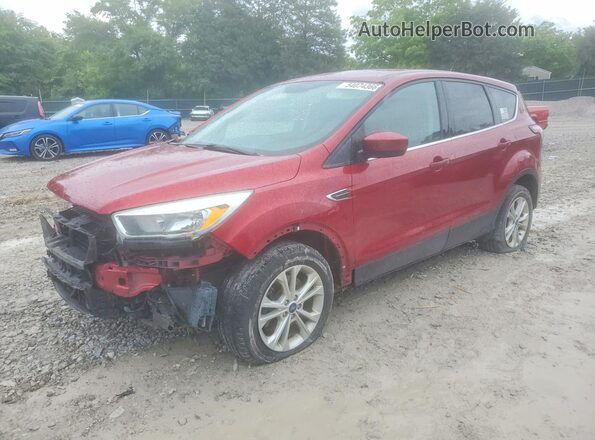 1FMCU9GD8HUC42582 2017 FORD ESCAPE Red Przód lewy