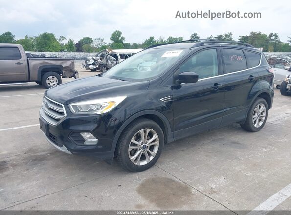 1FMCU9GD8HUD95365 2017 FORD ESCAPE Black Przód lewy