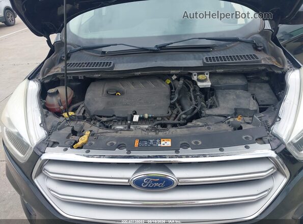 1FMCU9GD8HUD95365 2017 FORD ESCAPE Black Widok z tyłu
