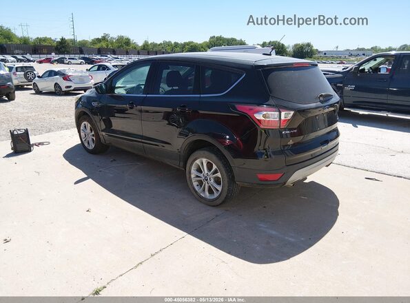 1FMCU9GD8HUE24864 2017 FORD ESCAPE Черный Задняя левая четверть
