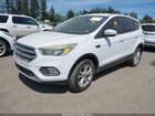 2017 Ford Escape Se White vin: 1FMCU9GD8HUE49196