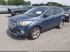 2018 Ford Escape Se Синий vin: 1FMCU9GD8JUB20245