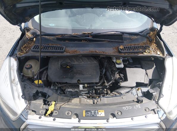 1FMCU9GD8JUB20245 2018 FORD ESCAPE Синий Вид сзади