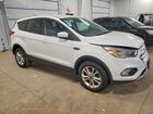 2019 Ford Escape Se White vin: 1FMCU9GD8KUC34117