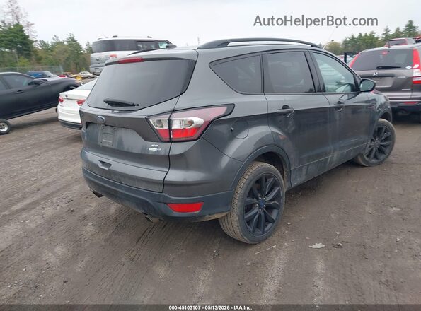 1FMCU9GD9HUD07052 2017 FORD ESCAPE Серый Задняя правая четверть