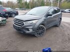 2017 Ford Escape Se Серый vin: 1FMCU9GD9HUD07052
