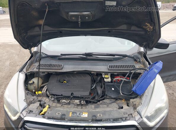 1FMCU9GD9HUD07052 2017 FORD ESCAPE Серый Вид сзади