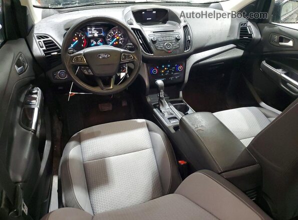 1FMCU9GD9HUD50337 2017 FORD ESCAPE Black Vista del salpicadero