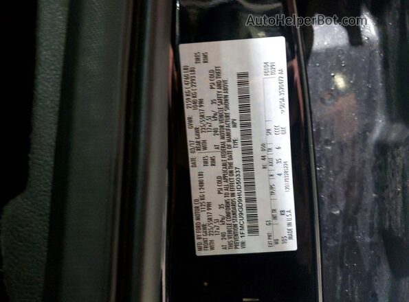 1FMCU9GD9HUD50337 2017 FORD ESCAPE Black Vista interior de 360 grados