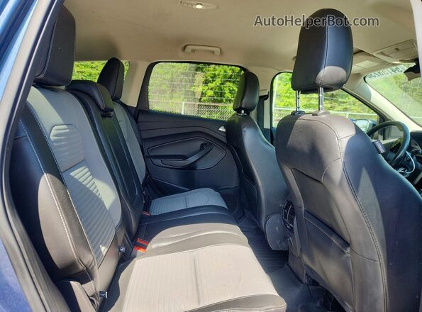 1FMCU9GD9JUB81040 2018 FORD ESCAPE Синий Вид задней части салона