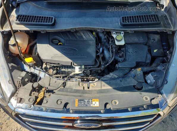 1FMCU9GD9JUB81040 2018 FORD ESCAPE Синий Вид подкапотного пространства