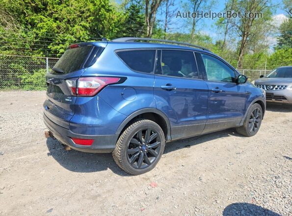 1FMCU9GD9JUB81040 2018 FORD ESCAPE Синий Задняя правая четверть