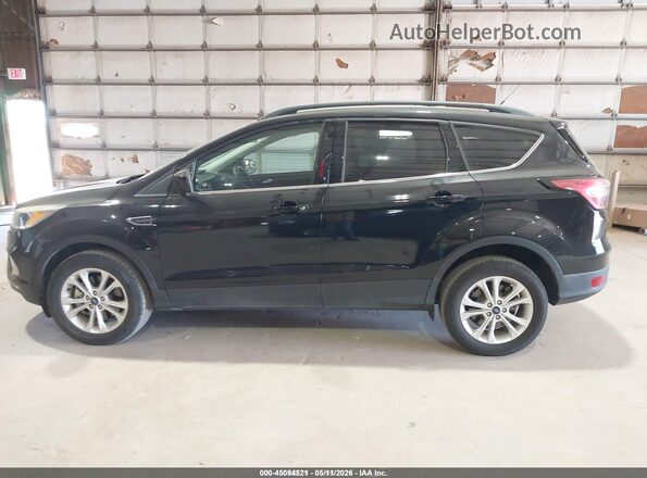 1FMCU9GD9JUD08711 2018 FORD ESCAPE Black Widok wnętrza 360 stopni