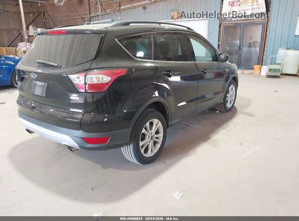 1FMCU9GD9JUD08711 2018 FORD ESCAPE Black Tył prawy