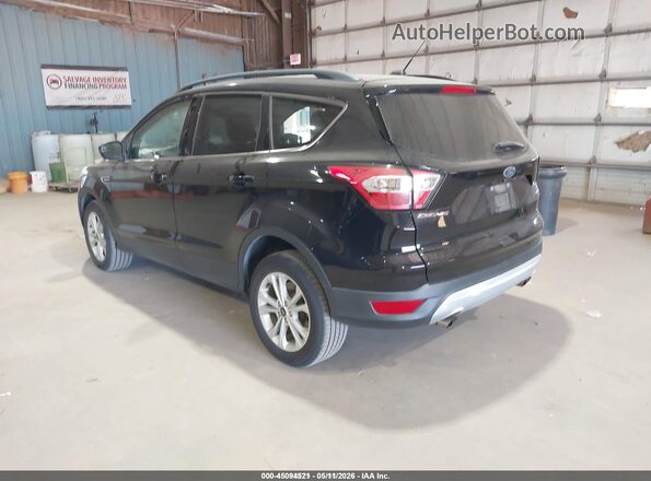 1FMCU9GD9JUD08711 2018 FORD ESCAPE Black Tył lewy