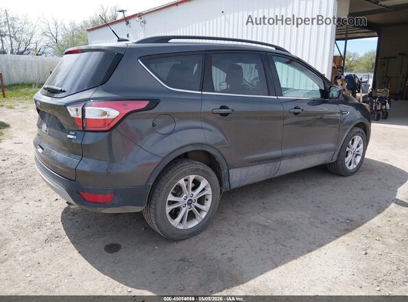 1FMCU9GD9JUD31082 2018 FORD ESCAPE Серый Задняя правая четверть