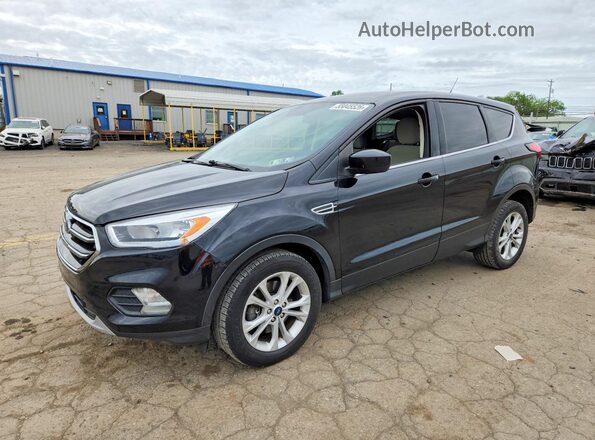 1FMCU9GD9KUB54910 2019 FORD ESCAPE Black Przód lewy
