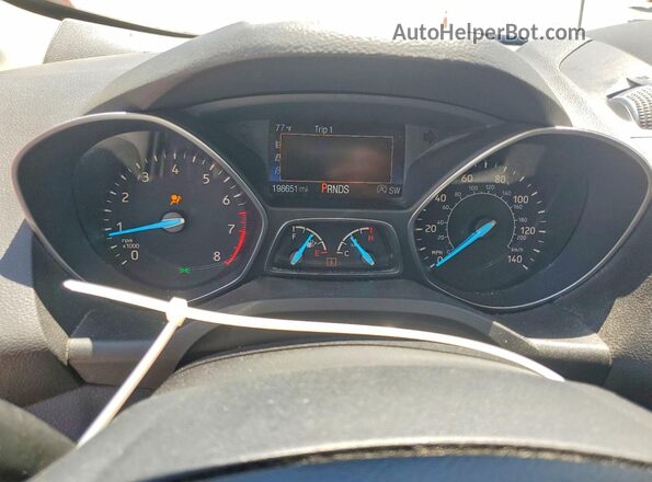 1FMCU9GD9KUB85431 2019 FORD ESCAPE Gray Vista del cuadro de instrumentos