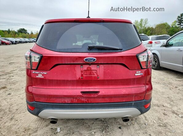 1FMCU9GDXHUC57715 2017 FORD ESCAPE Red Widok z tyłu