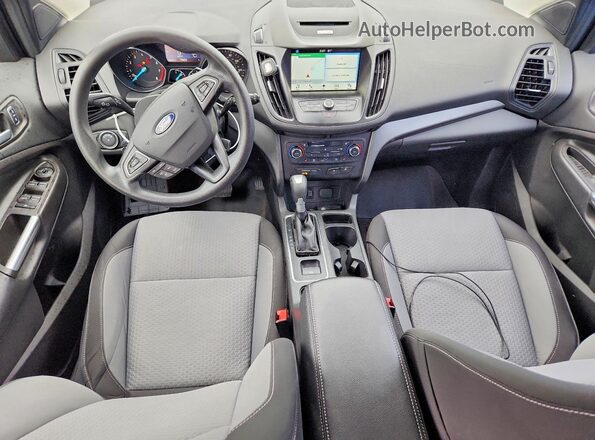 1FMCU9GDXHUE31346 2017 FORD ESCAPE White Widok deski rozdzielczej