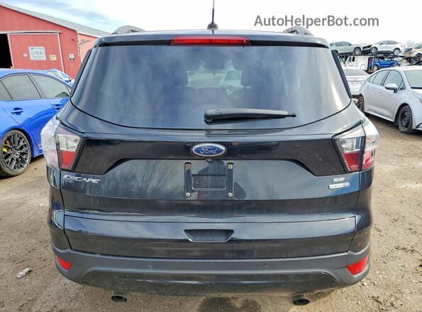 1FMCU9GDXHUE78120 2017 FORD ESCAPE Черный Вид сзади