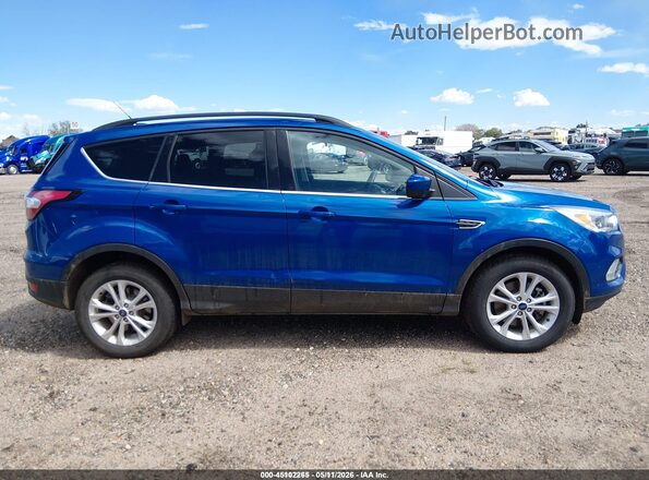 1FMCU9GDXJUD31172 2018 FORD ESCAPE Blue 