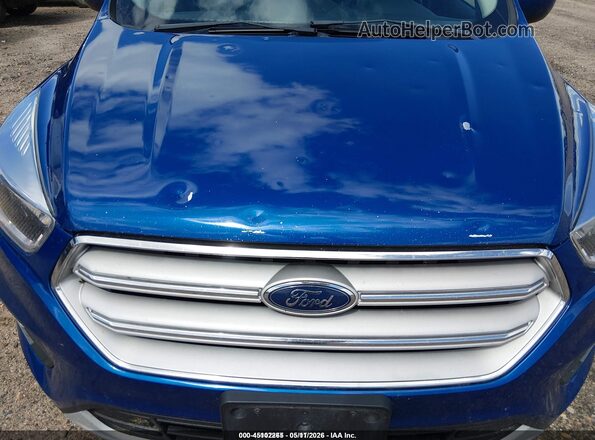 1FMCU9GDXJUD31172 2018 FORD ESCAPE Blue Vista interior trasera