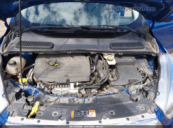 1FMCU9GDXJUD31172 2018 FORD ESCAPE Blue Vista trasera