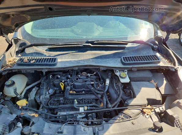 1FMCU9GDXKUA08452 2019 FORD ESCAPE Серый Вид подкапотного пространства